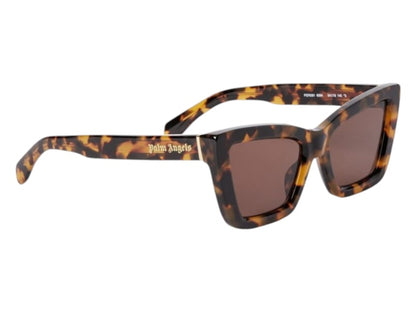 Palm Angels Roseville Sunglasses Havana Brown Roseville Havana (PERI091F24PLA0016064)