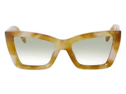Palm Angels Roseville Sunglasses Havana Gradient Green (PERI091F24PLA0011954)