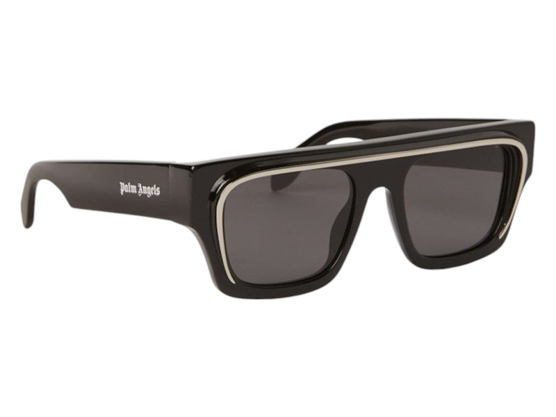 Palm Angels Salton Sunglasses Black Dark Grey (PERI061S24PLA0011007)