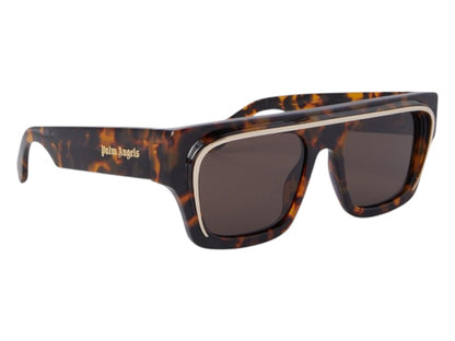Palm Angels Salton Sunglasses Havana Brown (PERI061S24PLA0016064)