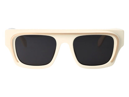 Palm Angels Salton Sunglasses White Dark Grey (PERI061S24PLA0010107)