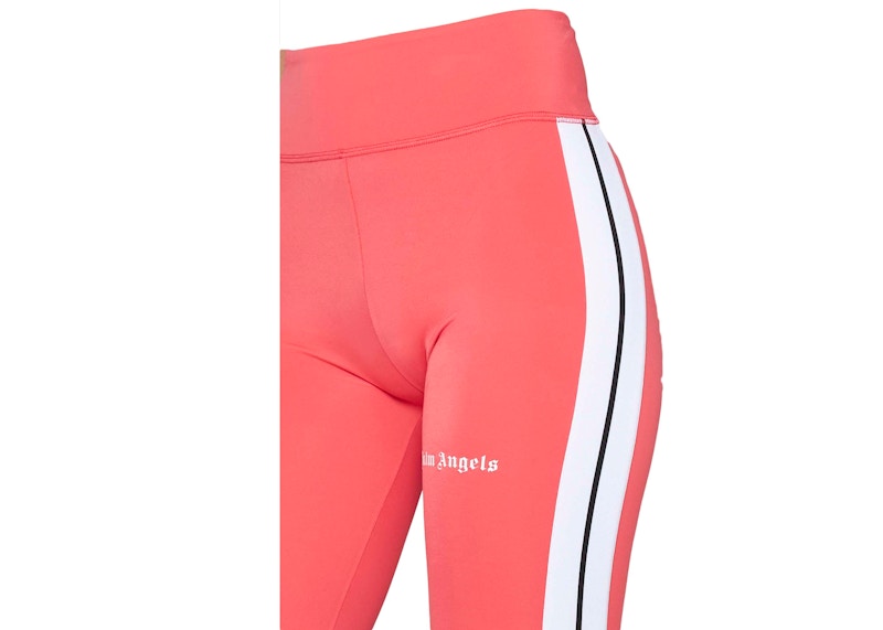 Palm Angels Side Stripe Cycling Shorts Peach