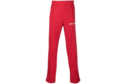 Palm Angels Side Stripe Track Pants Red/White