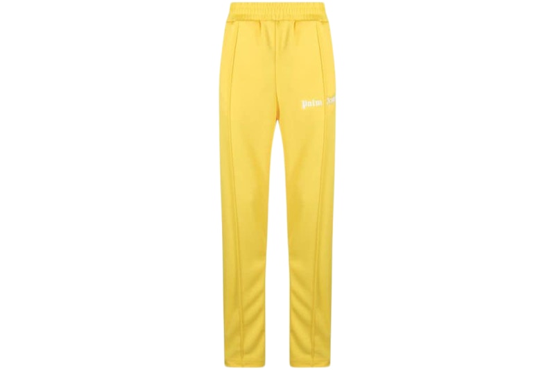 Palm Angels Side Stripe Track Pants Yellow/White
