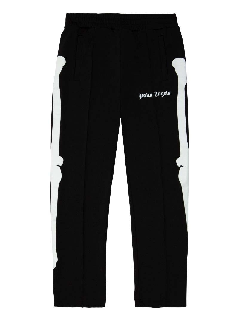Palm Angels Skeleton Track Pants Black/White