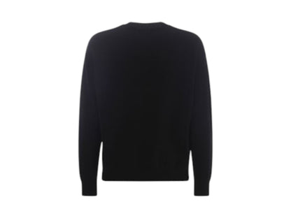 Palm Angels Sketchy Intarsia Sweater Black