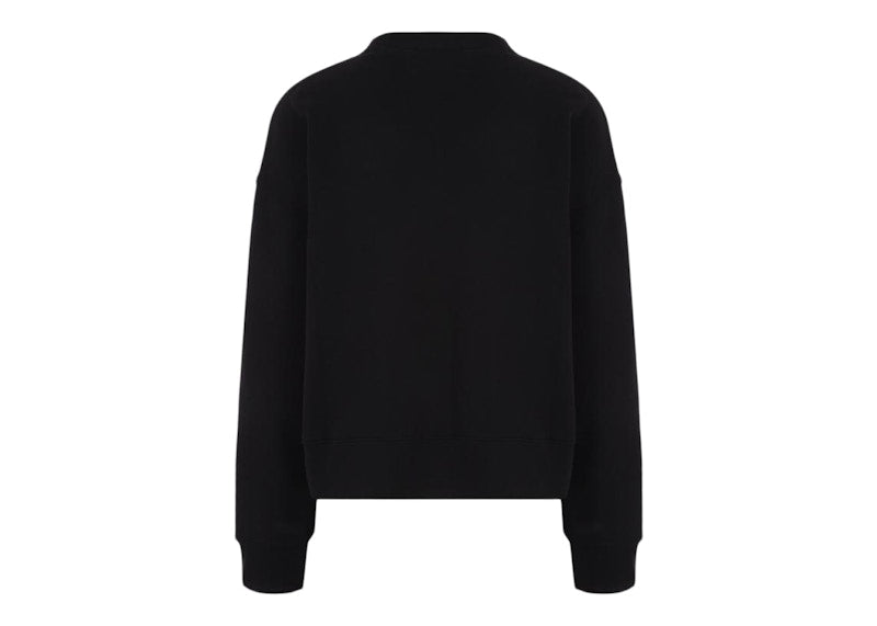 Palm Angels Sketchy Jersey Sweatshirt Black