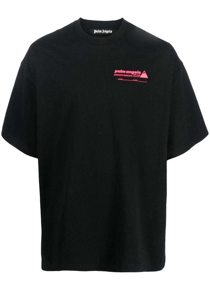 Palm Angels Ski Club T-Shirt Black
