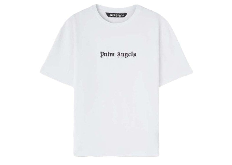 Palm Angels Slim Fit T-Shirt White/Black