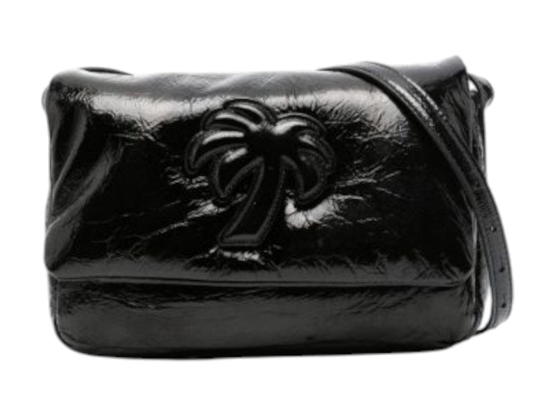 Palm Angels Soft Palm Bridge Bag Black