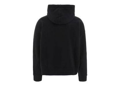 Palm Angels Star Sprayed Logo Popover Hoodie Black/Pink