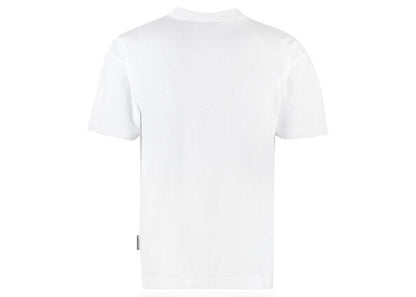 Palm Angels Racing Stars T-shirt White/Black