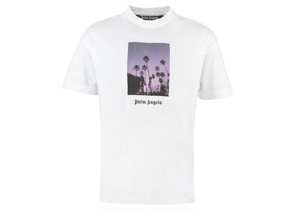Palm Angels Stars and Palms T-shirt White/Black