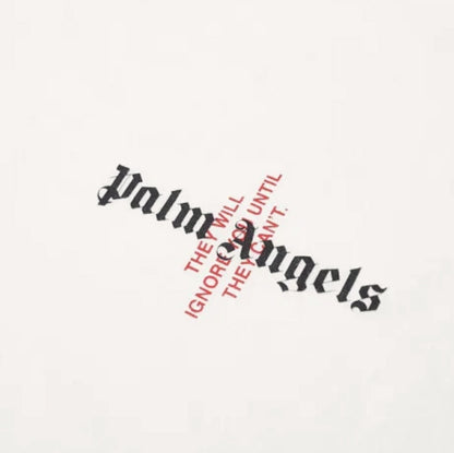 Palm Angels Statement Logo Tee White