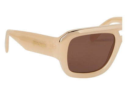 Palm Angels Stockton Sunglasses Sand Brown (PERI062S24PLA0011764)