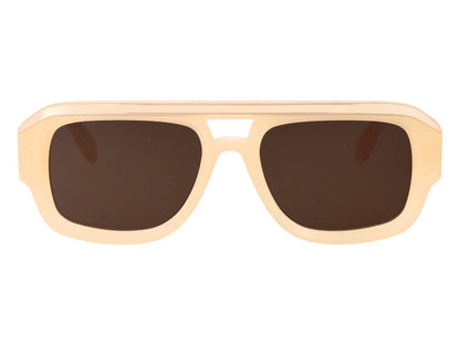 Palm Angels Stockton Sunglasses Sand Brown (PERI062S24PLA0011764)