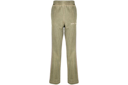 Palm Angels Straight Leg Side Stripe Track Pants Pale Kahki
