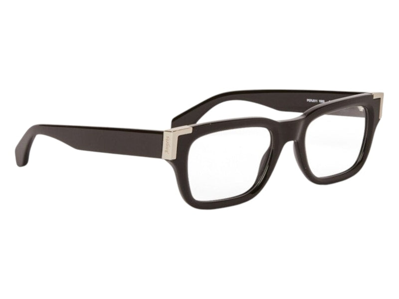 Palm Angels Style 11 Eyeglasses Black Clear Lens (PERJ011F24PLA0011000)