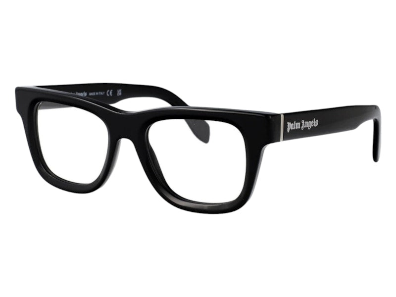 Palm Angels Style 12 Eyeglasses Black Clear Lens (PERJ012S25PLA0011000)