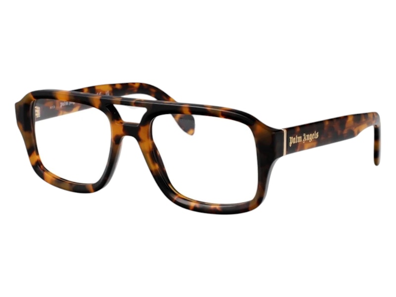 Palm Angels Style 16 Eyeglasses Havana Clear Lens (PERJ016S25PLA0016000)