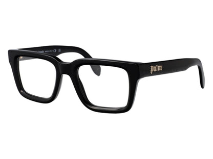 Palm Angels Style 19 Eyeglasses Black Clear Lens (PERJ019S25PLA0011007)