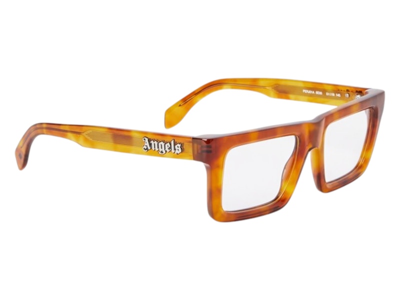Palm Angels Style 1A Eyeglasses Warm Havana Clear Lens (PERJ01AS25PLA0016E00)