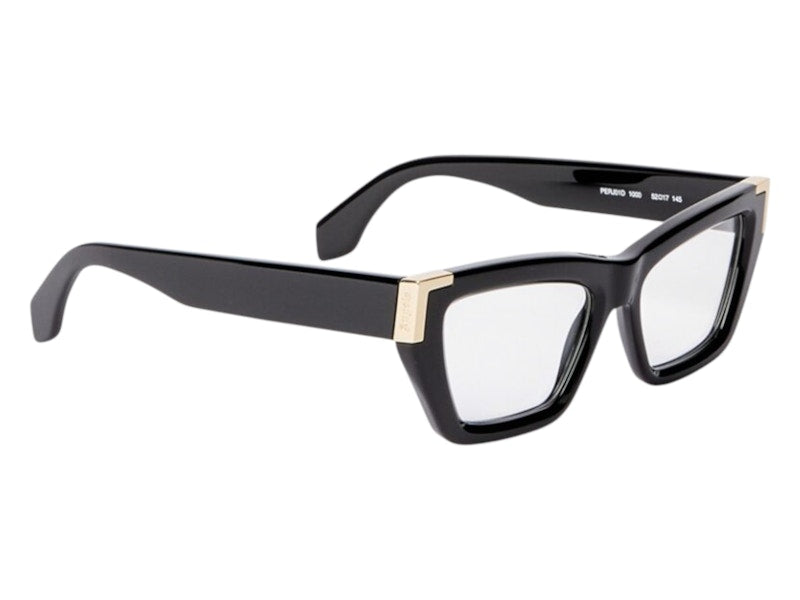 Palm Angels Style 1D Eyeglasses Black Clear Lens (PERJ01DS25PLA0011000)