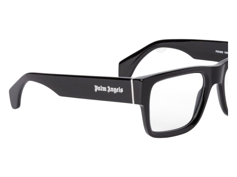 Palm Angels Style 2 Eyeglasses Black Clear Lens (PERJ002F24PLA0011000)