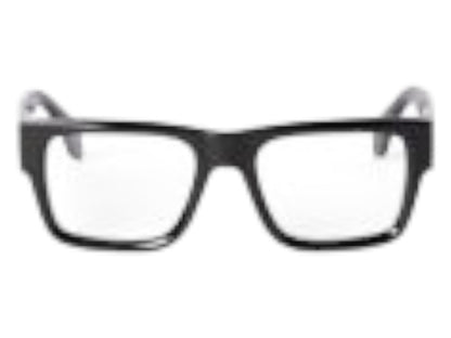 Palm Angels Style 2 Eyeglasses Black Clear Lens (PERJ002F24PLA0011000)