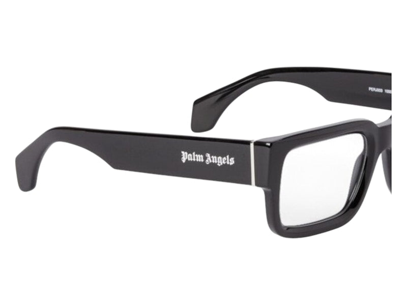 Palm Angels Style 3 Eyeglasses Black Clear Lens (PERJ003F24PLA0011000)
