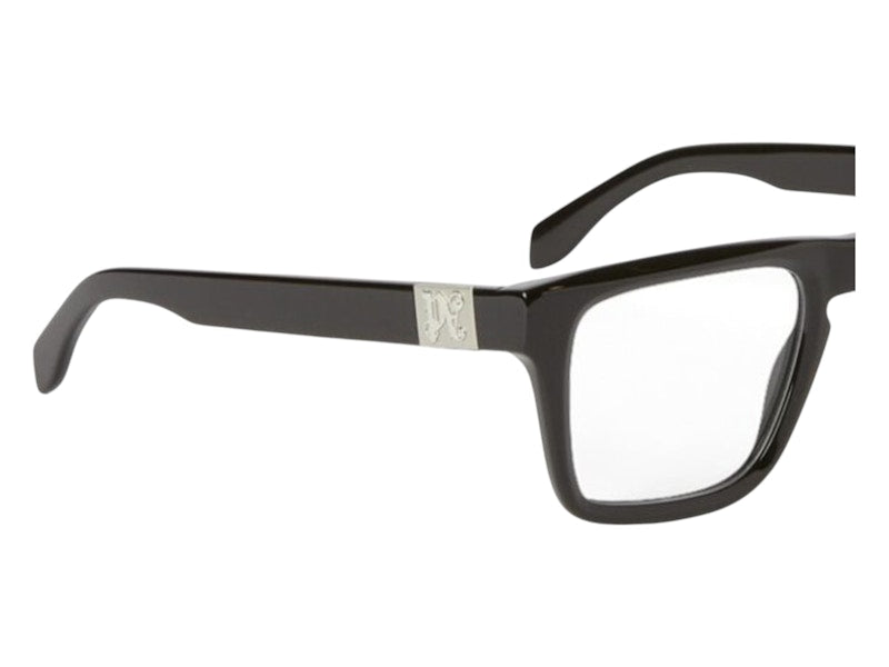 Palm Angels Style 7 Eyeglasses Black Clear Lens (PERJ007F24PLA0011000)