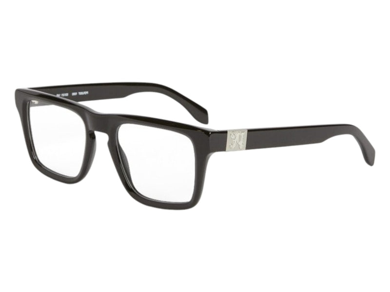 Palm Angels Style 7 Eyeglasses Black Clear Lens (PERJ007F24PLA0011000)
