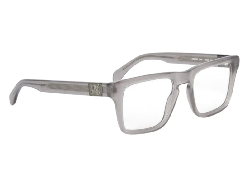 Palm Angels Style 7 Eyeglasses Gray Clear Lens (PERJ007F24PLA0010900)