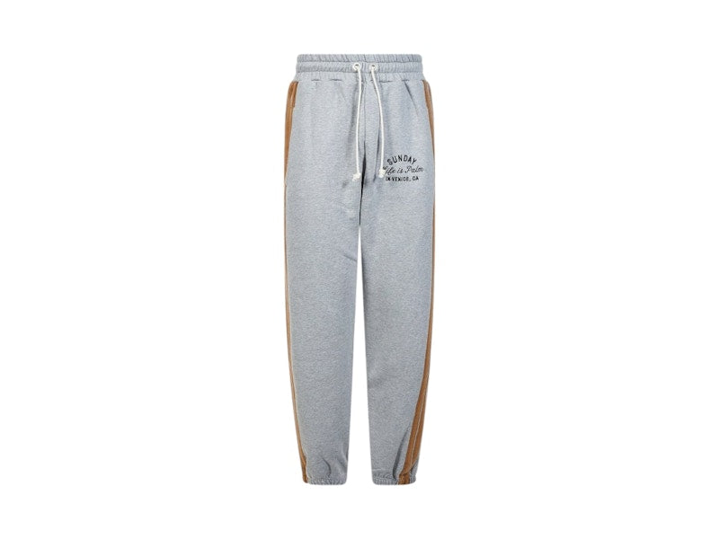 Palm Angels Sunday Sweatpants Melange Grey