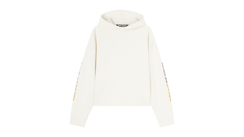 Palm Angels Sunsets Hoodie Beige