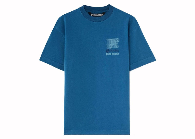 Palm Angels Suzuka MoneyGram HAAS F1 Team T-Shirt Blue/Light Blue