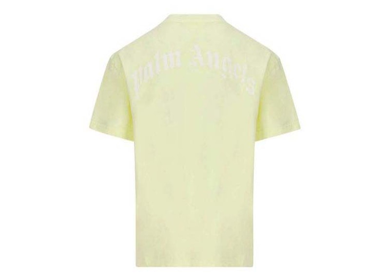 Palm Angels Teddy Bear T-shirt Fluorescent Yellow