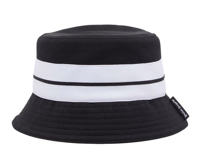 Palm Angels Track Bucket Hat Black/White