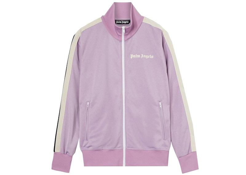 Palm Angels Track Jacket Lilac/Off-White
