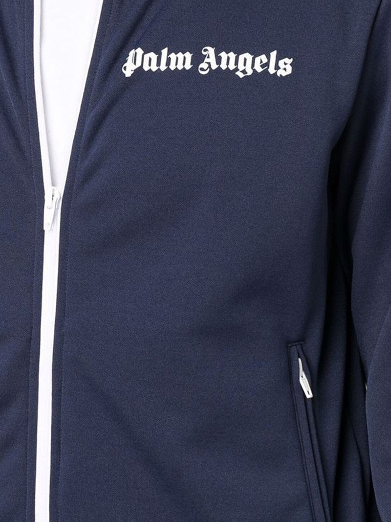 Palm Angels Track Jacket Navy Blue/White/Black SS22