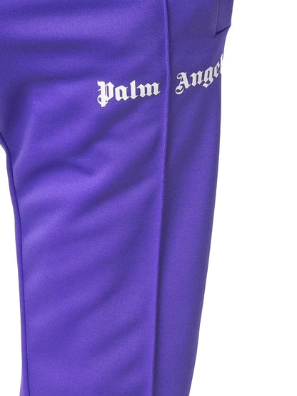 Palm Angels Track Pants Purple/White/Black