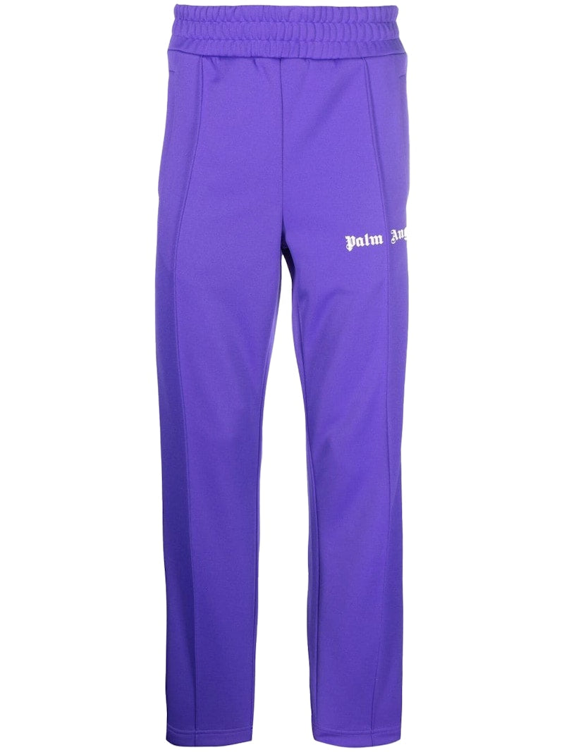 Palm Angels Track Pants Purple/White/Black
