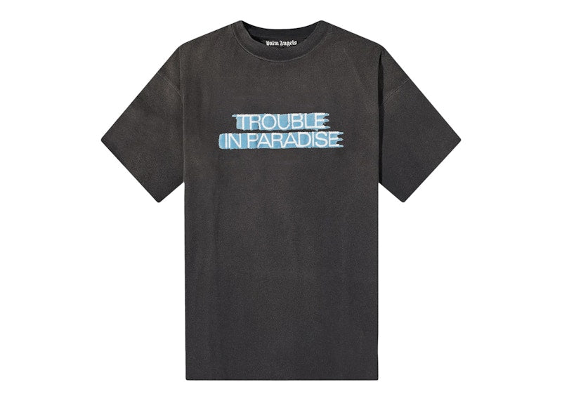 Palm Angels Trouble In Paradise Tee Black/Blue