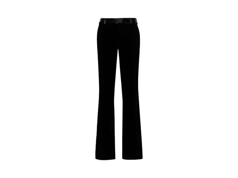 Palm Angels Velvet Suit Pants Black