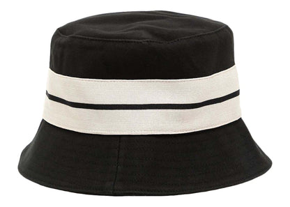 Palm Angels Venice Track Bucket Hat Black/White
