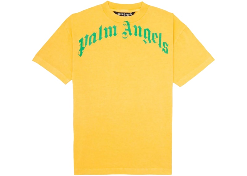 Palm Angels Vintage T-shirt Yellow