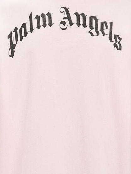 Palm Angels Womens Bear Loose T-Shirt Almond Blossom/Brown