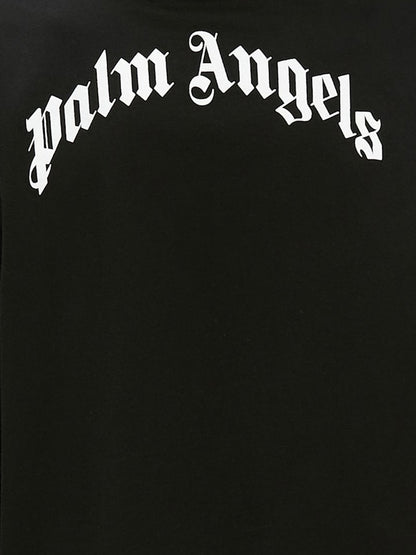 Palm Angels Womens Bear Loose T-Shirt Black/Brown