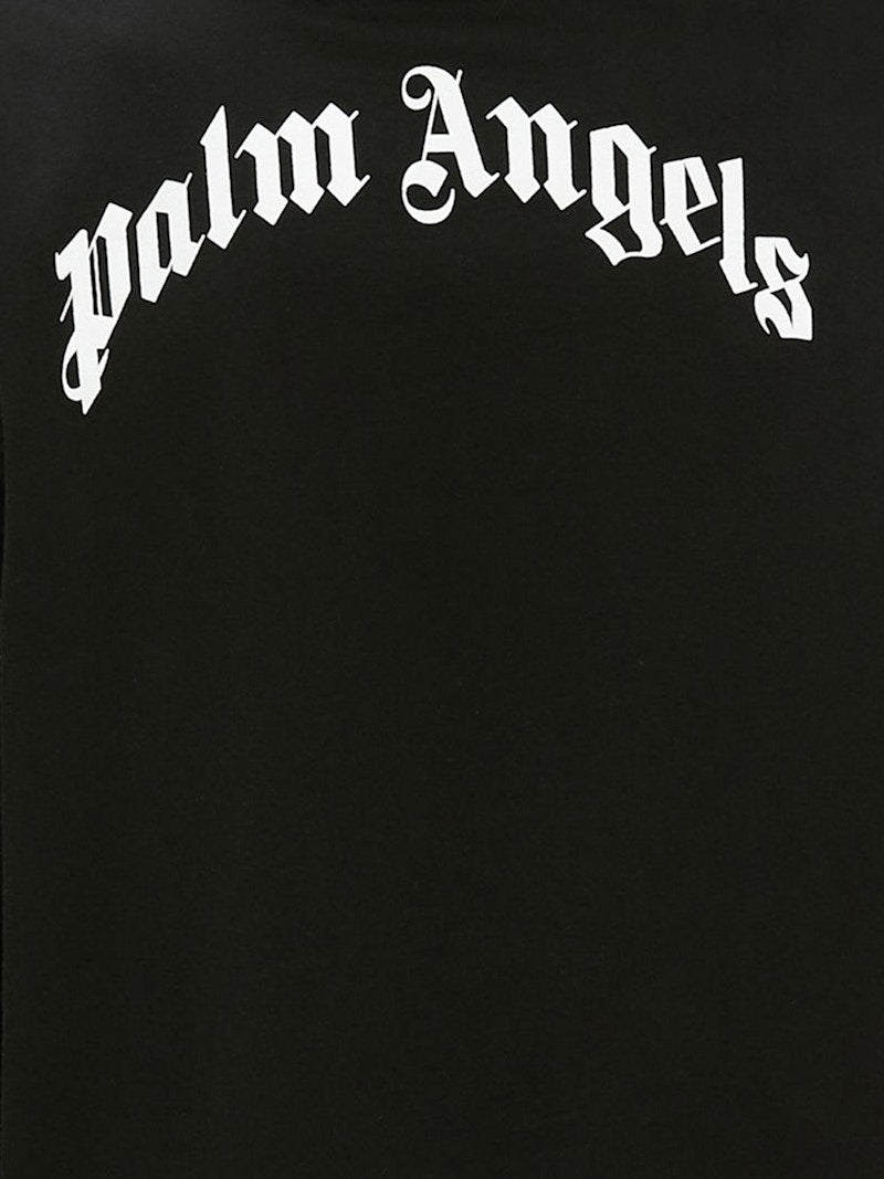 Palm Angels Womens Bear Loose T-Shirt Black/Brown