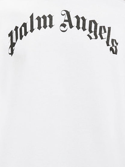 Palm Angels Womens Bear Loose T-Shirt White/Brown